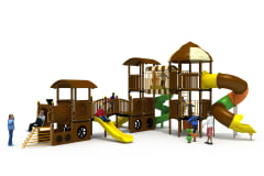 Tren Temalı Oyun Grubu D-400 PRK-403 | Temalı Metal Oyun Grupları | Erse Kent Mobilyaları